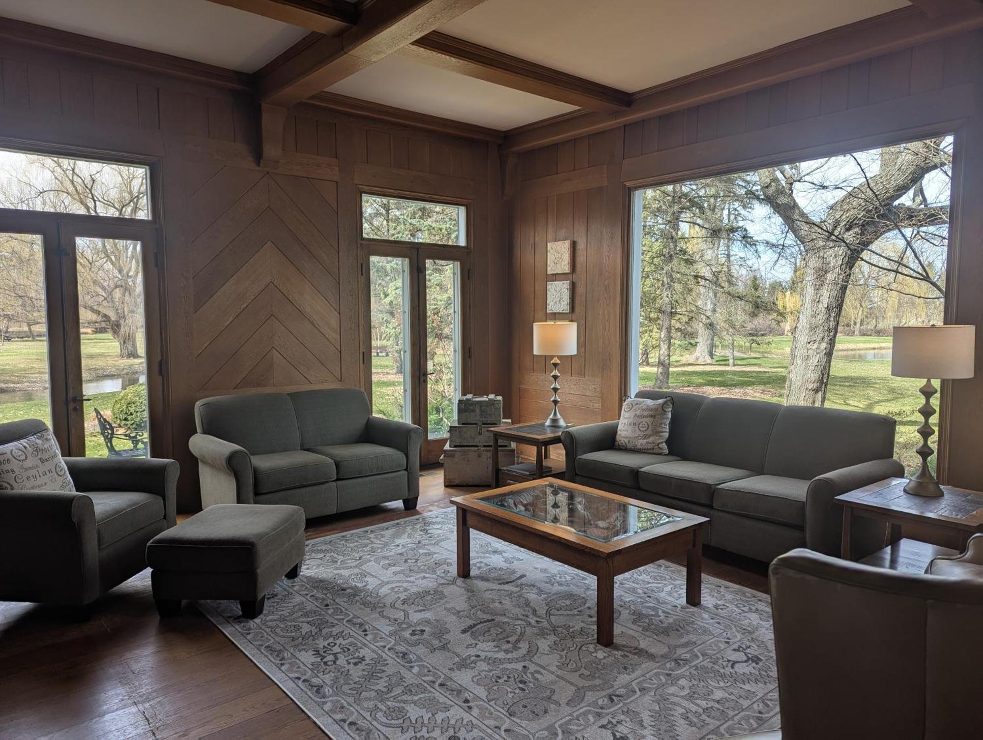 Farrell House Lodge At Sunnybrook Trout Club Sandusky Eksteriør bilde