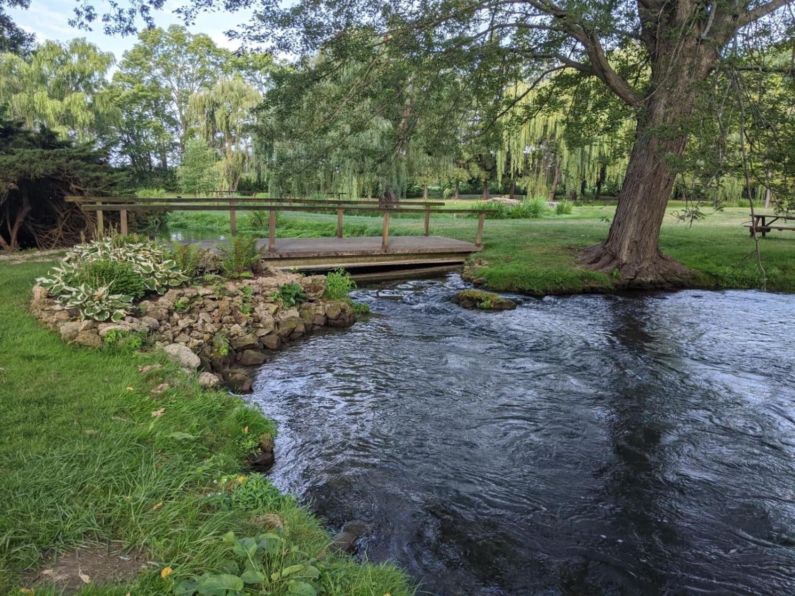 Farrell House Lodge At Sunnybrook Trout Club Sandusky Eksteriør bilde